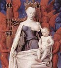 Jean Fouquet: Jomfrua Maria og Jesus