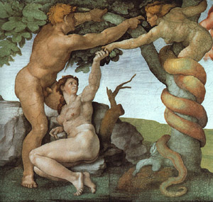 Michelangelo: Syndefaldet (1508-12)