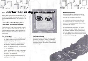 Folder fra socialcenter p� Amager
