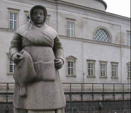 kvindeligt dansk hovedt�rkl�de